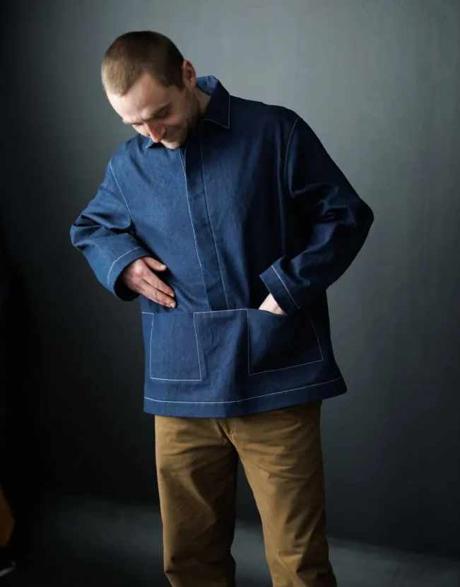 The Ludlow Unisex Smock, Merchant & Mills Patterns Sewing Pattern