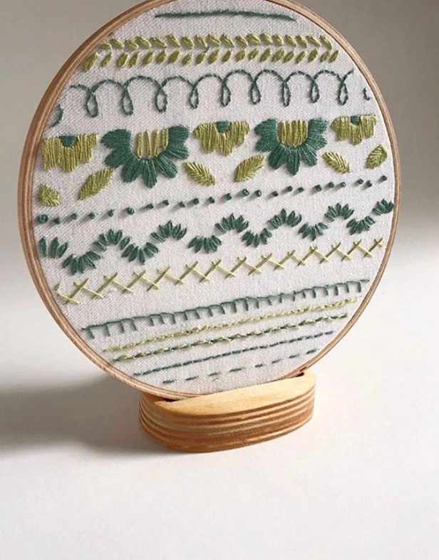 Modern Hoopla Embroidery Embroidery Hoop Wooden Prop, Modern Hoopla 13955