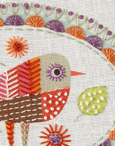 Nancy Nicholson Embroidery Birdie 3 Nancy Nicholson Embroidery Stitch Kit 65266210