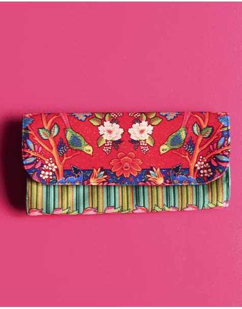 Odile Bailloeul Sewing Kits Bali Velvet Wallet Kit, Odile Bailloeul Sewing Kit 15307