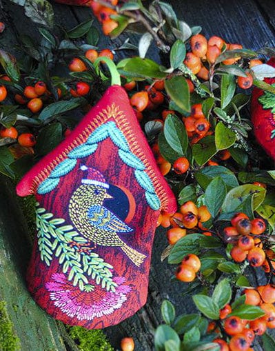 Odile Bailloeul Sewing Kits Bohemian Christmas Stocking & Decorations Kit, Odile Bailloeul 10325