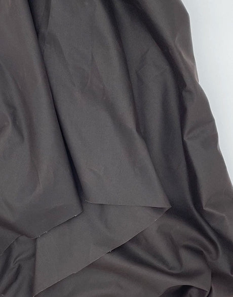 Not Specified Oilskin Dark Brown Oilskin Fabric 12236