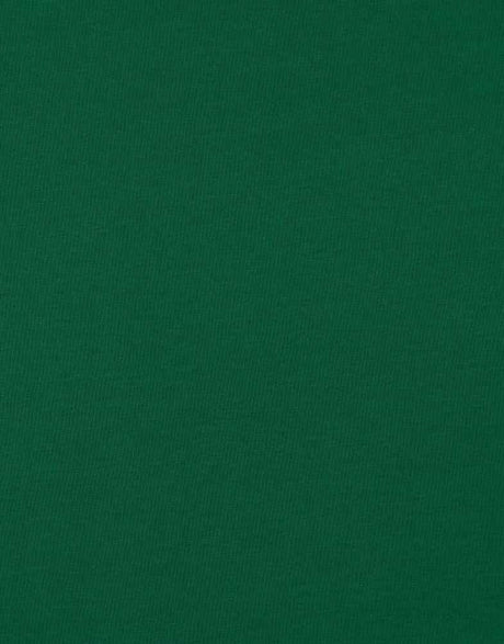 Not Specified Cotton Jersey Green / Plain Emerald Green Organic Cotton Jersey Fabric 14162