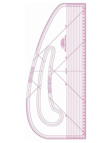 Not Specified Pattern Cutting Metric Pattern Master, Dressmaking Rule 65109538