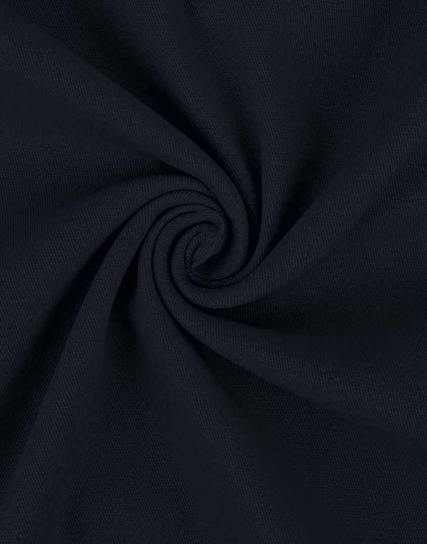 Navy Blue Peach Cotton Twill Stretch Fabric