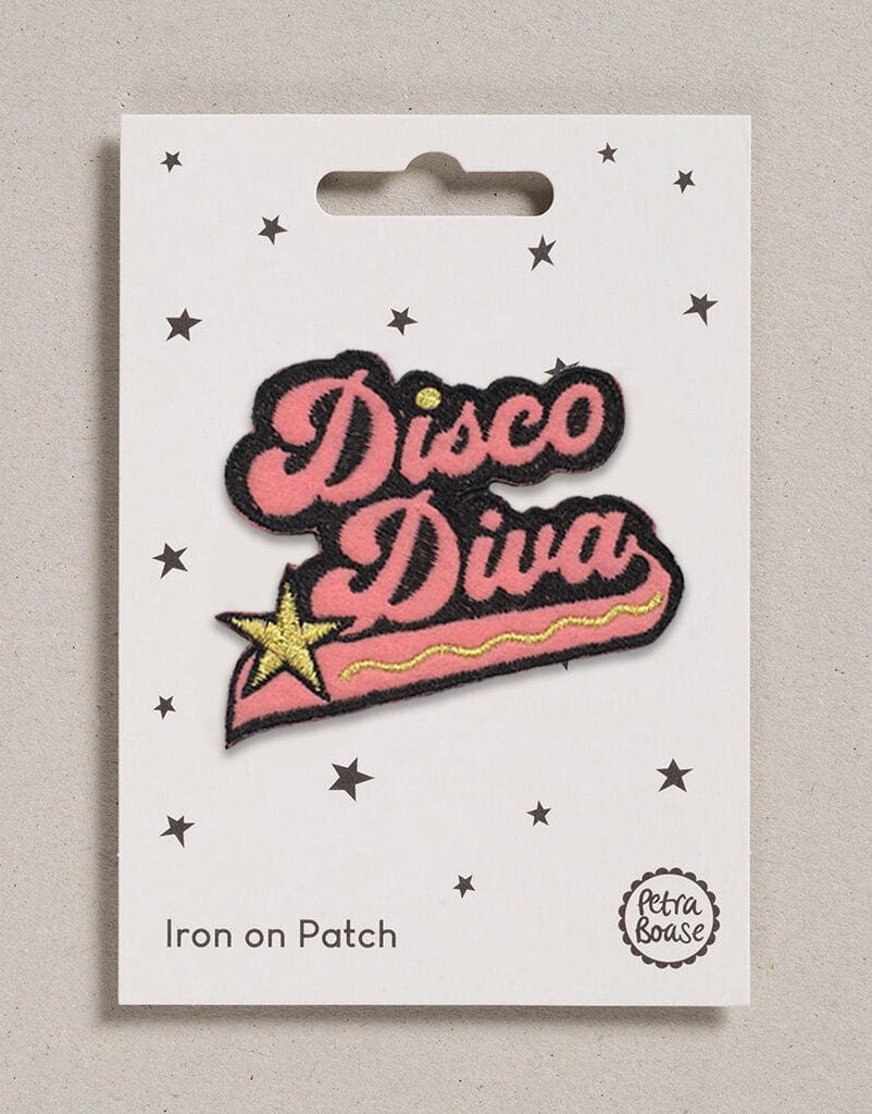 Petra Boase Iron on Patch Disco Diva Iron on Patch, Petra Boase 12675