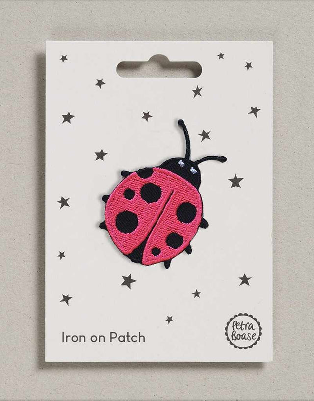 Petra Boase Iron on Patch Ladybird Iron on Patch 5060558745377