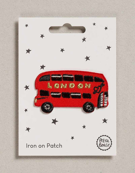 Petra Boase Iron on Patch London Bus Iron on Patch 15547