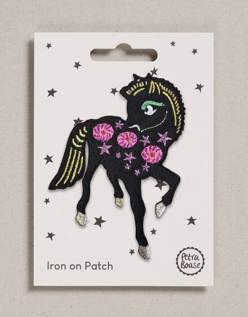 Petra Boase Iron on Patch Pony Iron on Patch, Petra Boase 12671