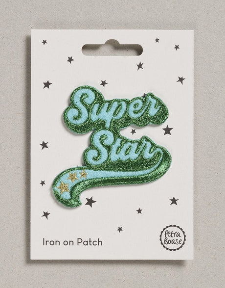 Petra Boase Iron on Patch Super Star Iron on Patch, Petra Boase 5060558745438 5060558745438