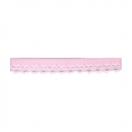 Not Specified Elastic Pale Pink Picot Edge Lingerie Elastic 12mm 3589721231018 3589721231018