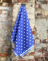 Not specified Cotton Poplin Royal Blue / Stars Star Cotton Poplin Fabric 48130850