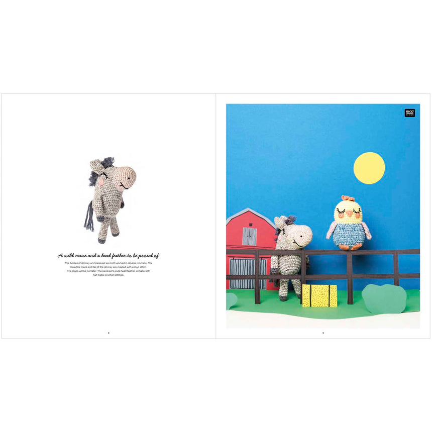 Rico Crochet Patterns Wild Wild Animals Ricorumi Pattern Book, Rico Design 4051271448677 4051271448677