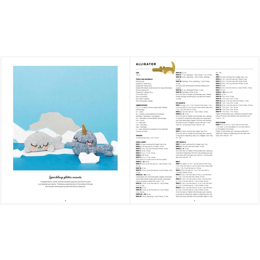 Rico Crochet Patterns Wild Wild Animals Ricorumi Pattern Book, Rico Design 4051271448677 4051271448677