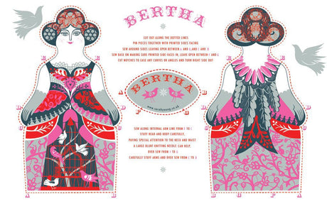 Sarah Young Sewing Kits Bertha Tea Towel / Cut & Sew Kit by Sarah Young 11501