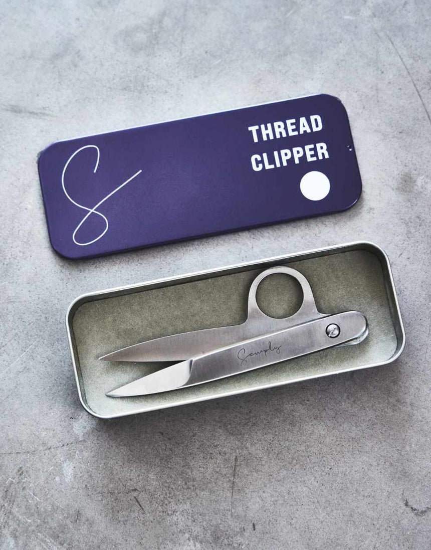 Sewply Scissors Thread Clippers in a Tin, Sewply 15598