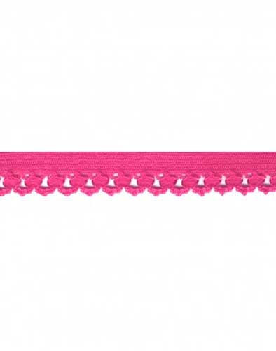 Not Specified Elastic Fuchsia Picot Edge Lingerie Elastic 12mm 3589721231025 3589721231025