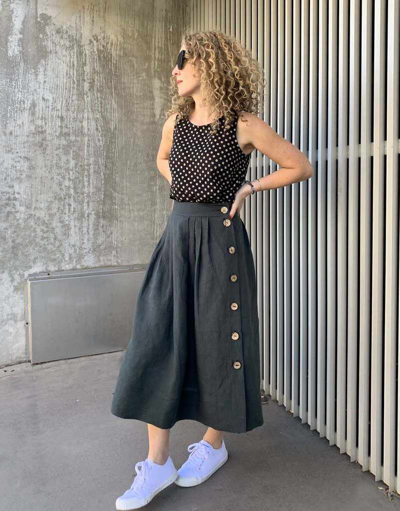 Tessuti Skirts Madden Skirt Sewing Pattern, Tessuti 14069