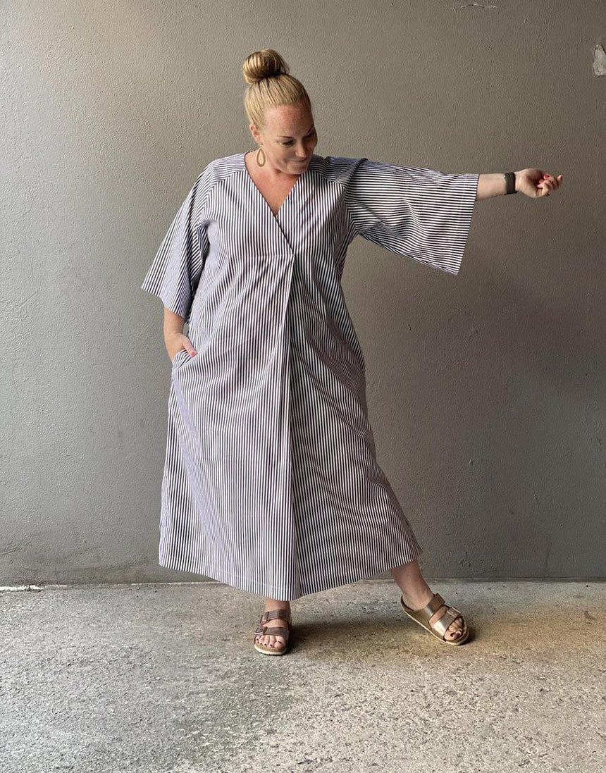 The Assembly Line Dresses Kaftan Dress Sewing Pattern, The Assembly Line