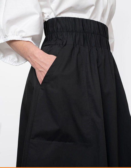 The Assembly Line Skirts Elastic Waist Maxi Skirt Sewing Pattern, The Assembly Line