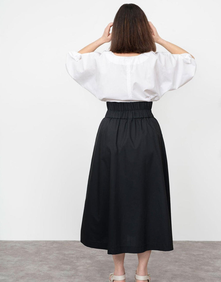 The Assembly Line Skirts Elastic Waist Maxi Skirt Sewing Pattern, The Assembly Line