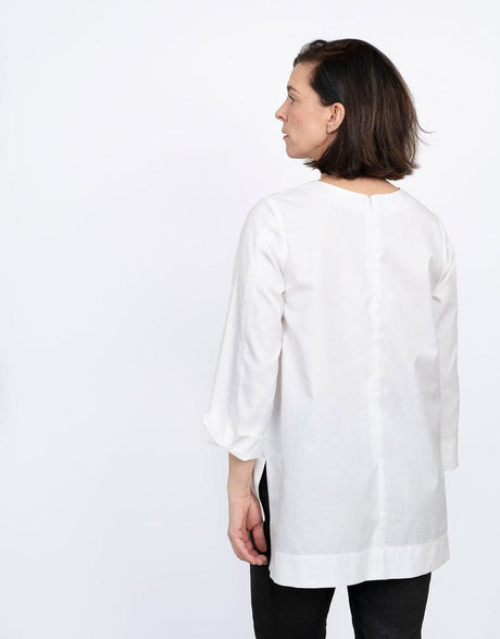 The Assembly Line Tops Shirts & Blouses Long Sleeve Tunic Sewing Pattern, The Assembly Line