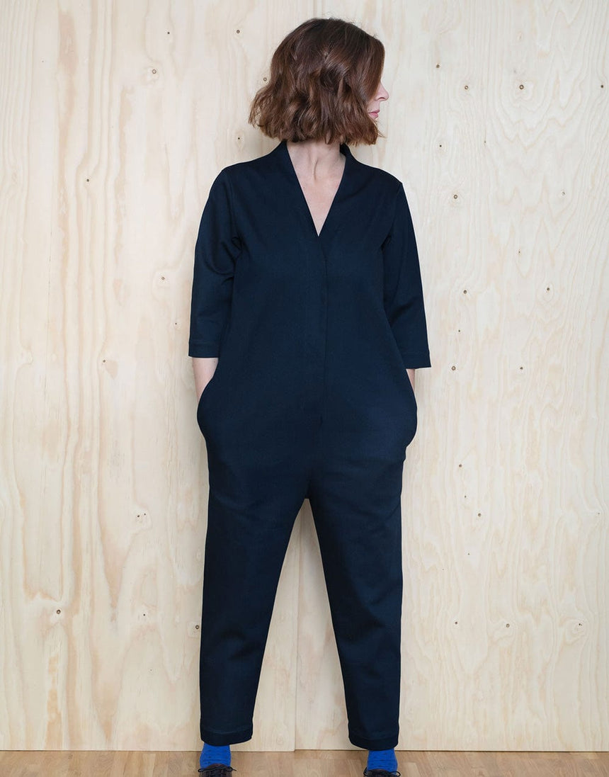 The Assembly Line Jumpsuits V-Neck Jumpsuit Sewing Pattern, The Assembly Line