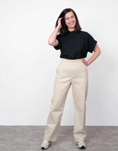 The Assembly Line Trousers & Shorts Regular Fit Trousers Sewing Pattern, The Assembly Line