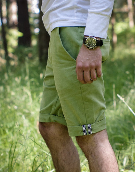 Thread Theory Trousers & Shorts Jedediah Men's Chino Shorts & Trousers Sewing Pattern, Thread Theory 91163170