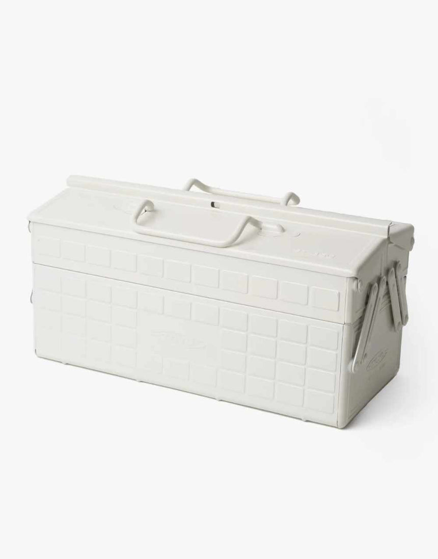 White TOYO Cantilever Toolbox ST-350