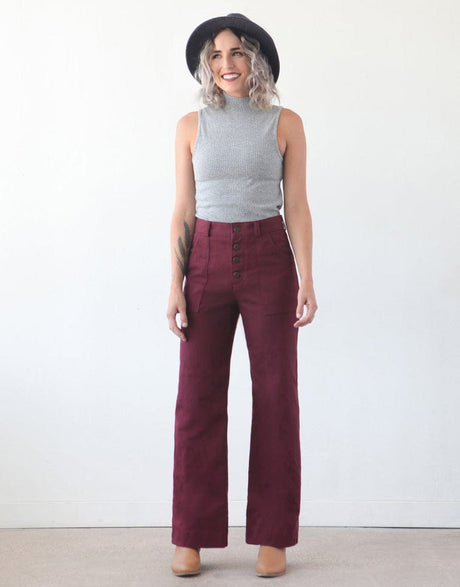 True Bias Trousers & Shorts Lander Trousers & Shorts Womens Sewing Pattern, True Bias 653334721884 653334721884