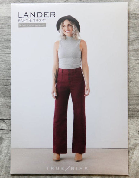 True Bias Trousers & Shorts Lander Trousers & Shorts Womens Sewing Pattern, True Bias 653334721884 653334721884