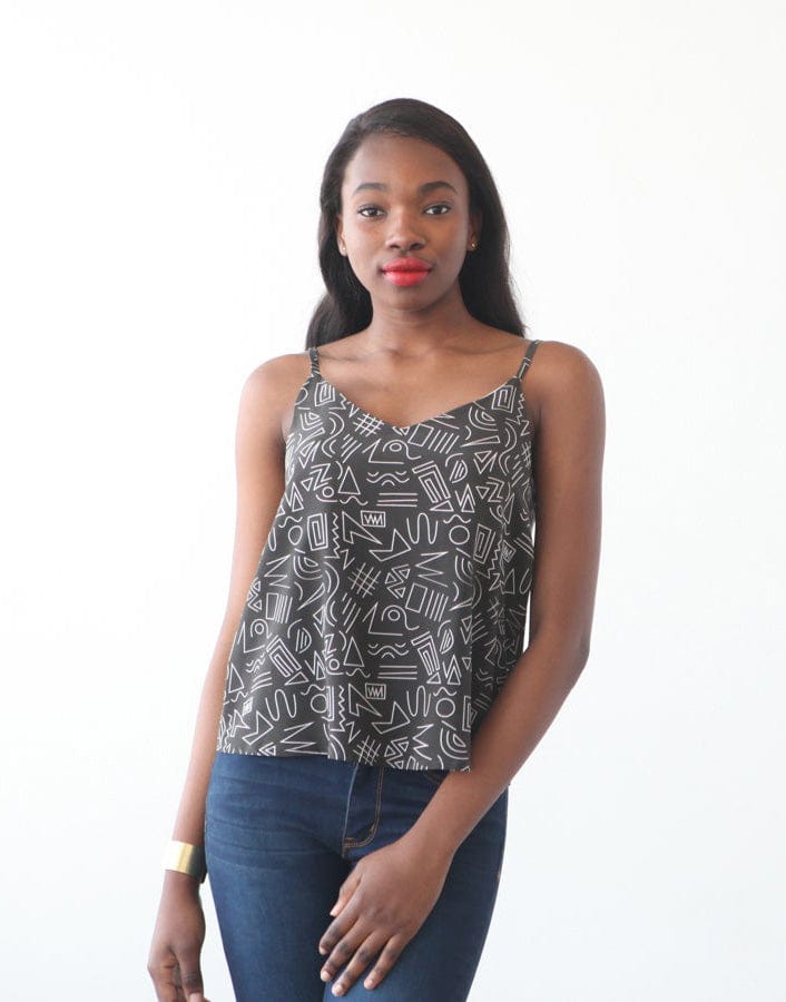 True Bias Tops Shirts & Blouses Ogden Cami Top, True Bias Sewing Patterns 653334721907 653334721907