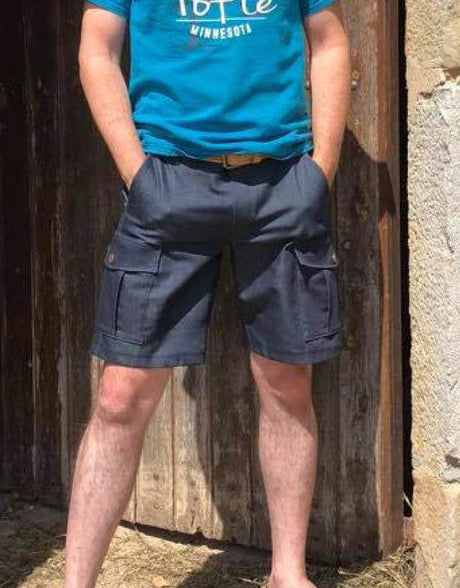 Wardrobe by Me Trousers & Shorts Cargo Shorts, Wardrobe by Me Men's Sewing Pattern 31100