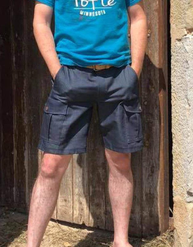 Wardrobe by Me Trousers & Shorts Cargo Shorts, Wardrobe by Me Men's Sewing Pattern 31100