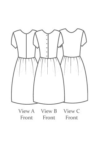 The Avid Seamstress Dresses The Day Dress, The Avid Seamstress Sewing Pattern 13373986