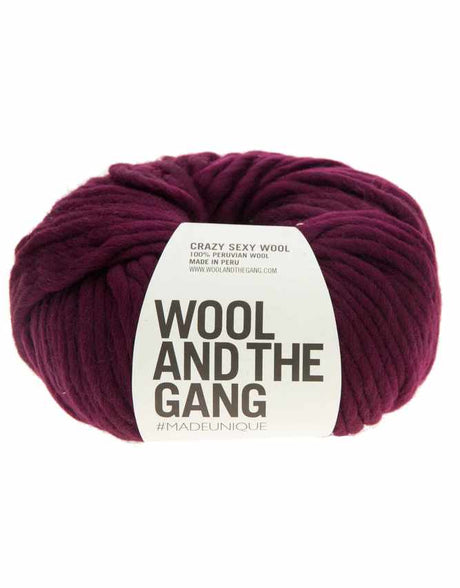 Wool and the Gang Yarn & Wool Crazy Sexy Wool, Chunky Yarn, Wool and the Gang