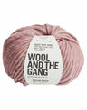 Wool and the Gang Yarn & Wool Mellow Mauve Crazy Sexy Wool, Chunky Yarn, Wool and the Gang 700461384526