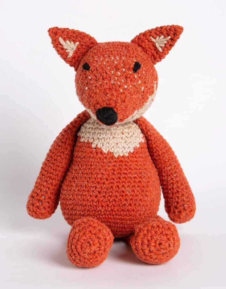 Wool Couture Crochet Kit Finn the Fox Crochet Kit, Wool Couture 5060656947628 5060656947628