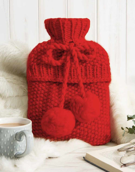 Wool Couture Knitting Kit Hot Water Bottle Knitting Kit, Wool Couture