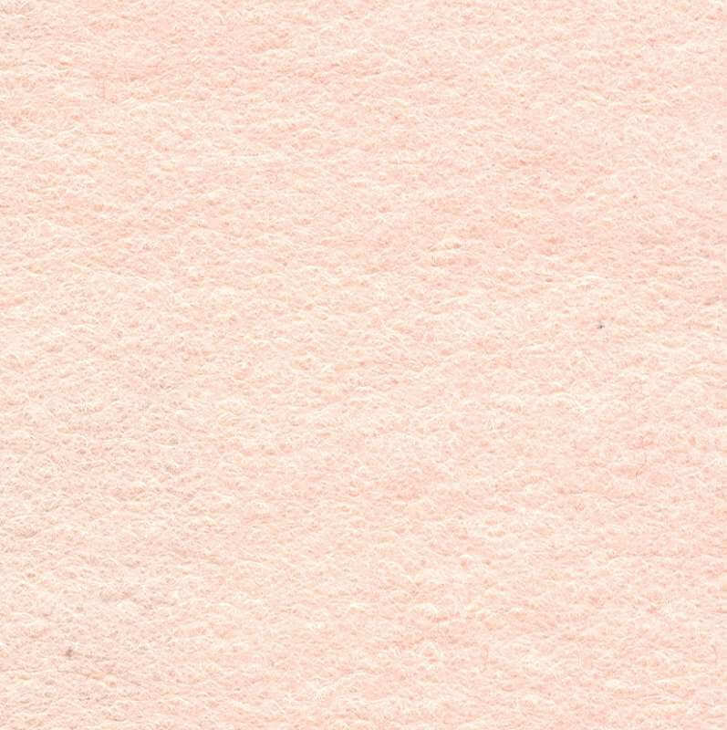 Not specified Wool Felt Blush Pink Wool Felt Fabric 11719